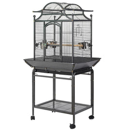 YES4PETS Large Bird Budgie Cage Parrot Aviary Carrier With Stand & Wheel - RnR Galore