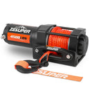 ZESUPER 12V Winch 4500LBS Electric Winch ATV Winch Synthetic Rope BOAT Trailer - RnR Galore
