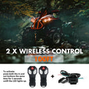 ZESUPER 12V Winch 4500LBS Electric Winch ATV Winch Synthetic Rope BOAT Trailer - RnR Galore