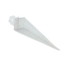 10 Pack of Clear Pyramid Triangle Shaped Small Clear Gift Box - Bomboniere Jewelry Gift Party Favor Model Candy Chocolate Soap Box - RnR Galore