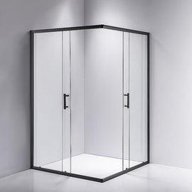 1000 x 900mm Sliding Door Nano Safety Glass Shower Screen By Della Francesca - RnR Galore