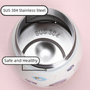 1000ml Large Water Bottle Stainless Steel Straw Water Jug with FREE Sticker Packs (Pink) - RnR Galore