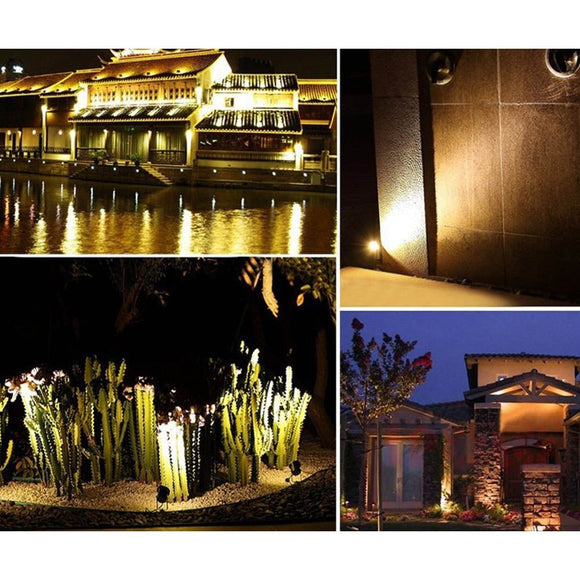 10PCS 12V LED Waterproof Outdoor Garden Spotlights Landscape Light Flood Lights - RnR Galore
