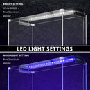11W Aquarium Blue White LED Light for Tank 50 - 70cm - RnR Galore
