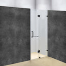 120 x 200cm Wall to Wall Frameless Shower Screen 10mm Glass By Della Francesca - RnR Galore