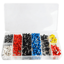 1200Pcs Bootlace Ferrule Crimper kit 0.25 - 10mm2 Cord End Ratchet Crimping Tool - RnR Galore
