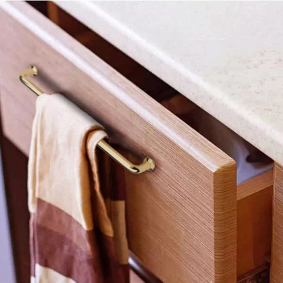 128mm Polished gold Furniture Kitchen Bathroom Cabinet Handles Drawer Bar Handle Pull Knob - RnR Galore
