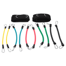 13PC Resistance Bands Set – Fitness Exercise Tubes with Handles & Leg Bands - RnR Galore