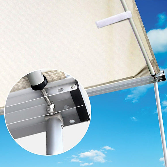1.4m x 2m Car Side Awning Roof - RnR Galore