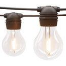 17m Solar Festoon Lights Outdoor LED String Light Christmas Decorations 2pcs - RnR Galore