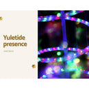 1.88M Christmas Lights Tree 288 LED Decorations Jingle Jollys - RnR Galore