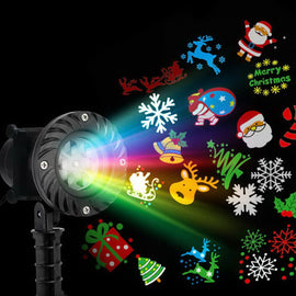 1X Projector Light Christmas Lights Laser Outdoor Decorations Jingle Jollys - RnR Galore