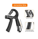 2 Pack Adjustable Hand Grip Strengthener for Hand Grip Strength and Wrist Rehabilitation (Resistance 5 - 60 kg) - RnR Galore