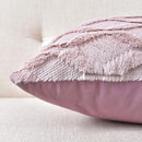 2 Pack Decorative Boho Throw Pillow Covers 45 x 45 cm (Pink) - RnR Galore
