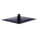 200mm Shower Head Square 304SS Electroplated Matte Black Finish - RnR Galore