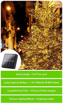 20m 200 LED Solar Powered Outdoor Lights with 8 Lighting Modes and Waterproof for Home,Garden and Decoration - RnR Galore