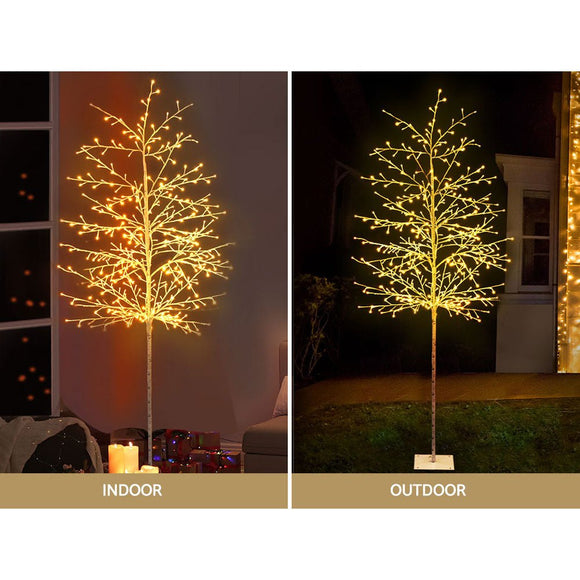 2.1M Christmas Tree 480 LED Solar Jingle Jollys - RnR Galore