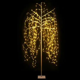 2.1M Christmas Tree 600 LED Solar Jingle Jollys - RnR Galore