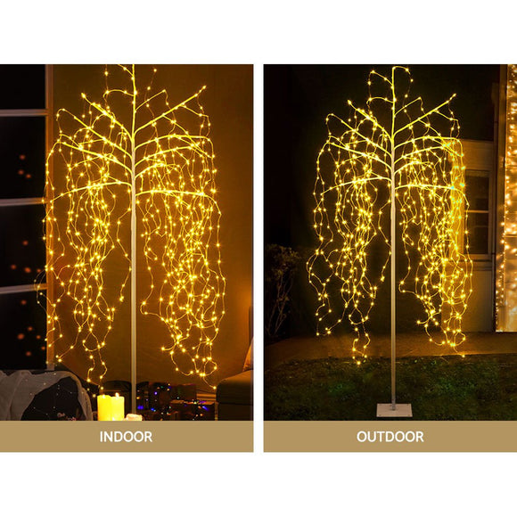 2.1M Christmas Tree 600 LED Solar Jingle Jollys - RnR Galore
