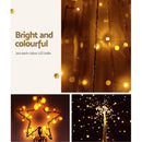 2.1M Christmas Tree LED Solar Warm Jingle Jollys - RnR Galore