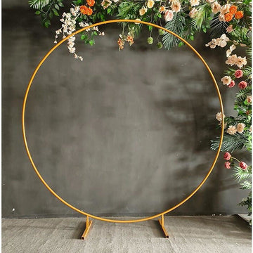 2M Wedding Hoop Round Circle Arch Backdrop Flower Display Stand Frame Background - RnR Galore