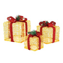 3 PCS Christmas Lights Gift Box Set Set 48 LED Decorations Jingle Jollys - RnR Galore