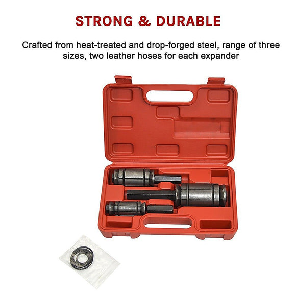 3 Piece Tail Pipe Expander Set Muffler Exhaust Pipe Dent Remover Tool Kit - RnR Galore