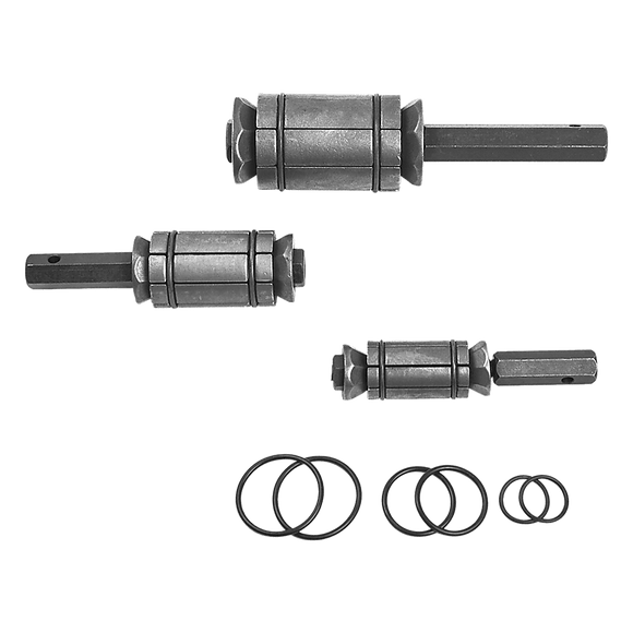 3 Piece Tail Pipe Expander Set Muffler Exhaust Pipe Dent Remover Tool Kit - RnR Galore