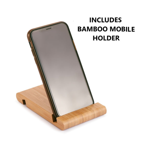 3 Pieces Bamboo Cutting Board with Juice Groove and Mobile Holder included for Home Kitchen - RnR Galore