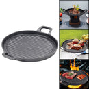 30cm Round Cast Iron Griddle Plate, BBQ Pan Cooking Griddle Grill for StoveF, Oven - RnR Galore