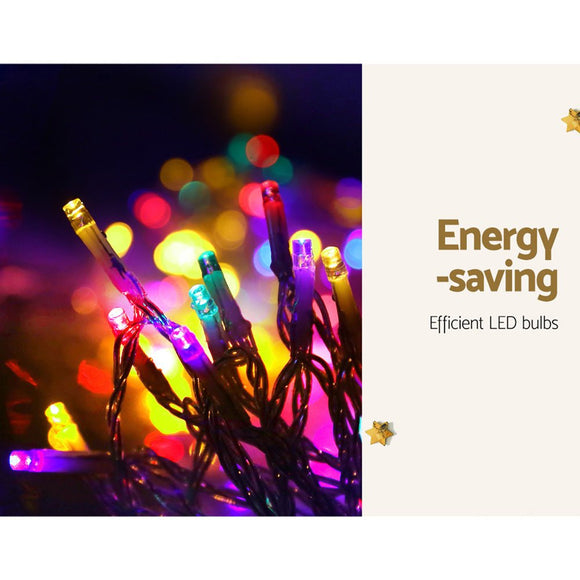 320 LED 5M Christmas Lights Solar String Fairy Light Jingle Jollys - RnR Galore