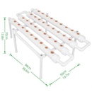 36 Sites Hydroponic Grow Tool Kits Vegetable Garden System 220V Water Pump - RnR Galore