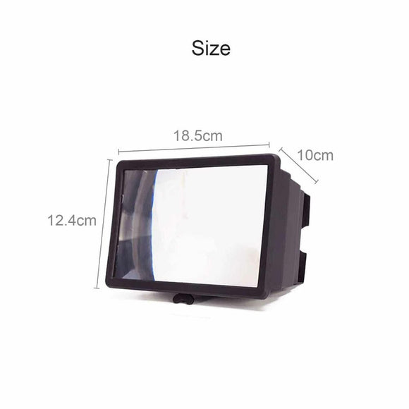 3D Mobile Phone Screen Magnifier 12" HD Video Amplifier for Smartphone Stand - RnR Galore