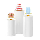 3PCS Display Stand Round Cylinder Pedestal w/ Balloon Set + LED Strip Wedding AU - RnR Galore