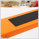 4Pc Mastercraft Sawhorse Metal Folding Non - slip Surface Saw Horse 120KG Capacity - RnR Galore