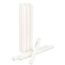 50 bulk buy pack white wax 20cm taper church house vigil candleabra candle 2CM WIDE - RnR Galore