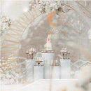 5PCS Round Plinth Cylinder Display Stand Pedestal Wedding Party Shop Display AU - RnR Galore