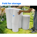 5PCS Round Plinth Cylinder Display Stand Pedestal Wedding Party Shop Display AU - RnR Galore