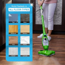 5PCS Stick On White Washable Cleaning Pads Microfiber For X5 Steam Mop H20 H2O - RnR Galore