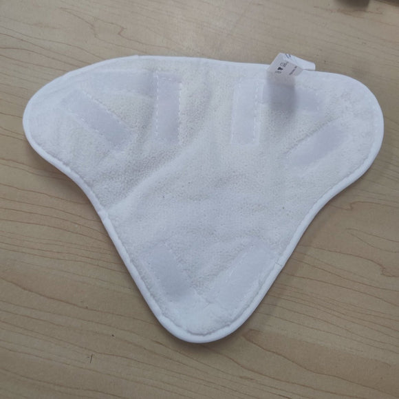 5PCS Stick On White Washable Cleaning Pads Microfiber For X5 Steam Mop H20 H2O - RnR Galore
