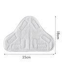 5PCS Stick On White Washable Cleaning Pads Microfiber For X5 Steam Mop H20 H2O - RnR Galore