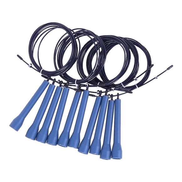 5x CrossFit Speed Skipping Rope Wire – Adjustable Jump Ropes for Fitness & Boxing - RnR Galore