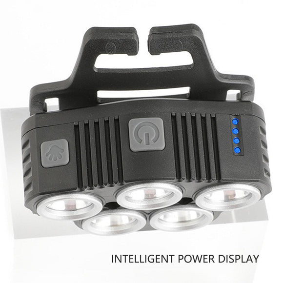6 Modes LED Head Torch Induction Headlight Camping COB Infrared Strong Lights - RnR Galore
