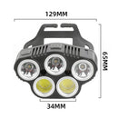 6 Modes LED Head Torch Induction Headlight Camping COB Infrared Strong Lights - RnR Galore