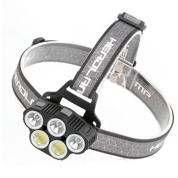 6 Modes LED Head Torch Induction Headlight Camping COB Infrared Strong Lights - RnR Galore