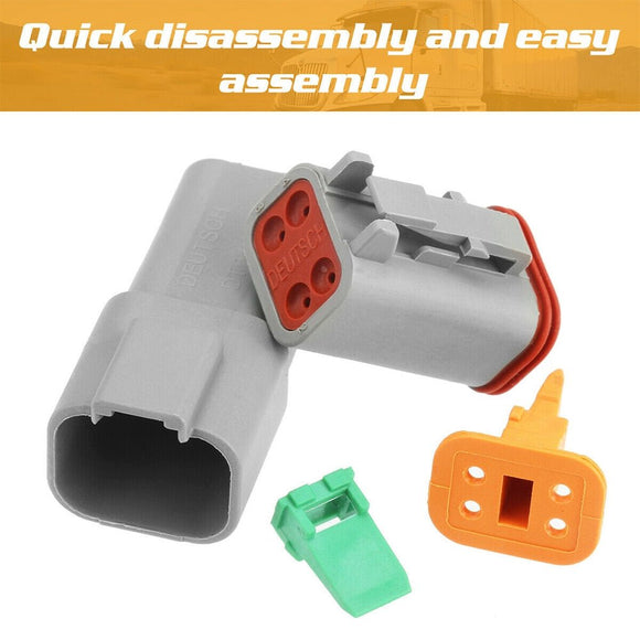 600PCS Deutsch DT Connector Plug Kit With Genuine Deutsch Crimp Tool Auto Marine - RnR Galore