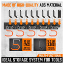 64" Wall Mount Tool Hanger Garden Storage Organizer Mop Broom Holder Hook Pegs - RnR Galore
