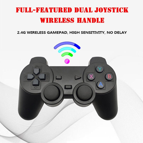 64G 15000+ Retro Classic Video Game Console Stick+2 Wireless Controller HDMI TV - RnR Galore