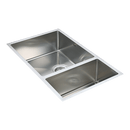 715x440mm Handmade Stainless Steel Undermount / Topmount Kitchen Sink with Waste - RnR Galore