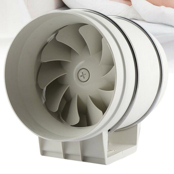 8" Inch Silent Extractor Fan Duct Hydroponic Inline Exhaust Vent Industrial - RnR Galore